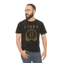 Load image into Gallery viewer, Unisex Libra Mineral Wash T-Shirt