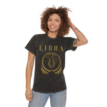 Load image into Gallery viewer, Unisex Libra Mineral Wash T-Shirt