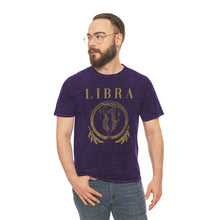 Load image into Gallery viewer, Unisex Libra Mineral Wash T-Shirt