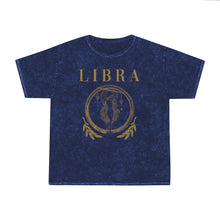 Load image into Gallery viewer, Unisex Libra Mineral Wash T-Shirt
