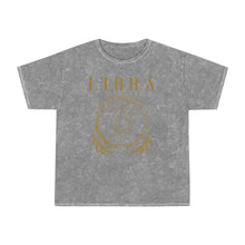 Load image into Gallery viewer, Unisex Libra Mineral Wash T-Shirt