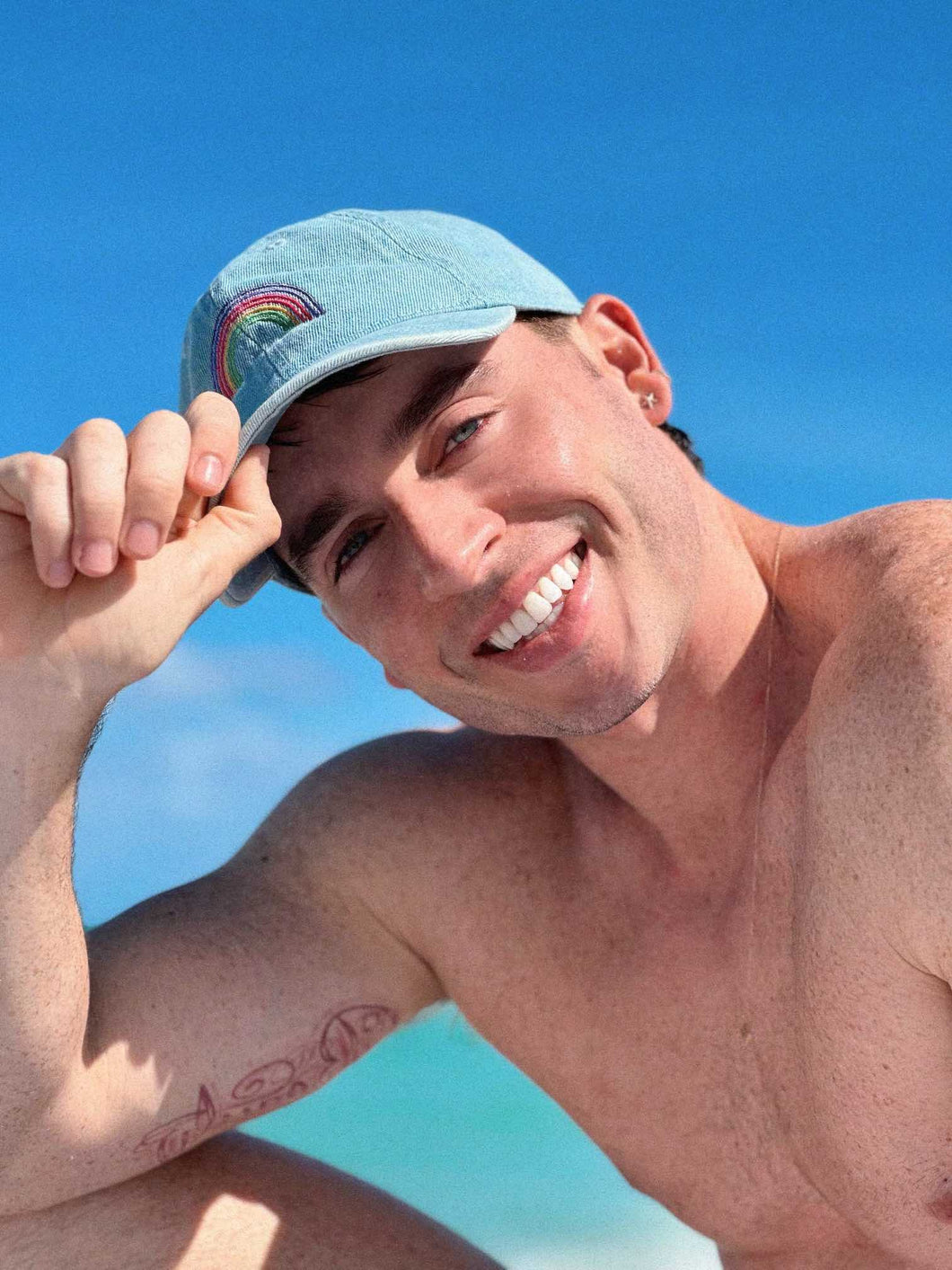 HUMAN-KIND BE BOTH Denim Hat