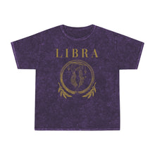 Load image into Gallery viewer, Unisex Libra Mineral Wash T-Shirt
