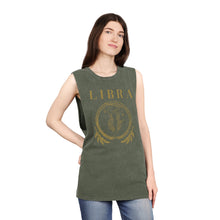 Load image into Gallery viewer, Unisex Libra Stonewash Tank Top
