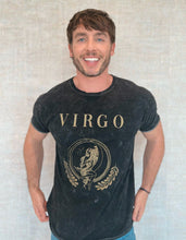 Load image into Gallery viewer, Unisex Virgo Mineral Wash T-Shirt - Runs Small *
