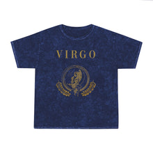 Load image into Gallery viewer, Unisex Virgo Mineral Wash T-Shirt - Runs Small *
