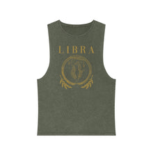 Load image into Gallery viewer, Unisex Libra Stonewash Tank Top
