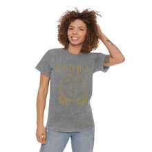 Load image into Gallery viewer, Unisex Libra Mineral Wash T-Shirt
