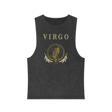 Load image into Gallery viewer, Unisex Virgo Stonewash Tank Top - Runs Small *
